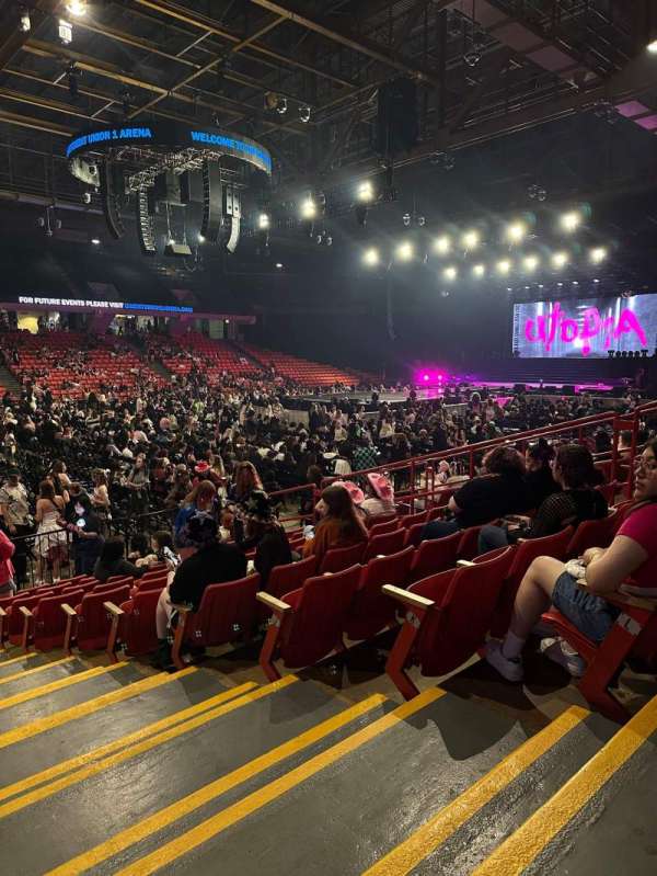 Credit Union 1 Arena, section: 106, row: M, seat: 1