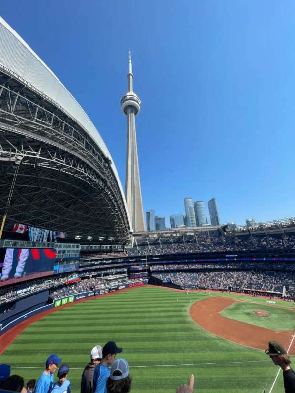 Rogers Centre, section: 358, row: 7, seat: 3
