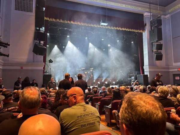 The Ridgefield Playhouse, section: Orchestra, row: L, seat: 3