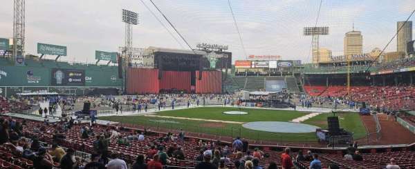 Fenway Park, section: Loge Box 136, row: NN, seat: 4