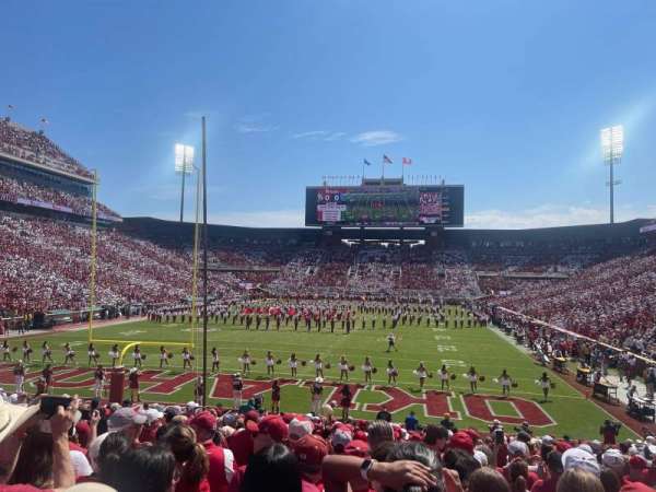 Gaylord Memorial Stadium, section: 17, row: 28, seat: 15