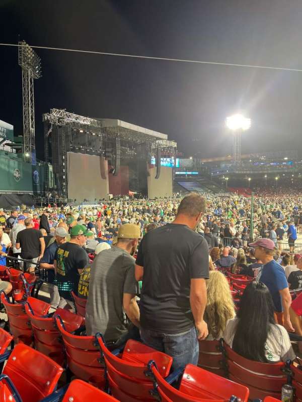 Fenway Park, section: Loge Box 160, row: EE, seat: 7