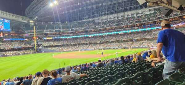 American Family Field, section: 128, row: 26, seat: 1