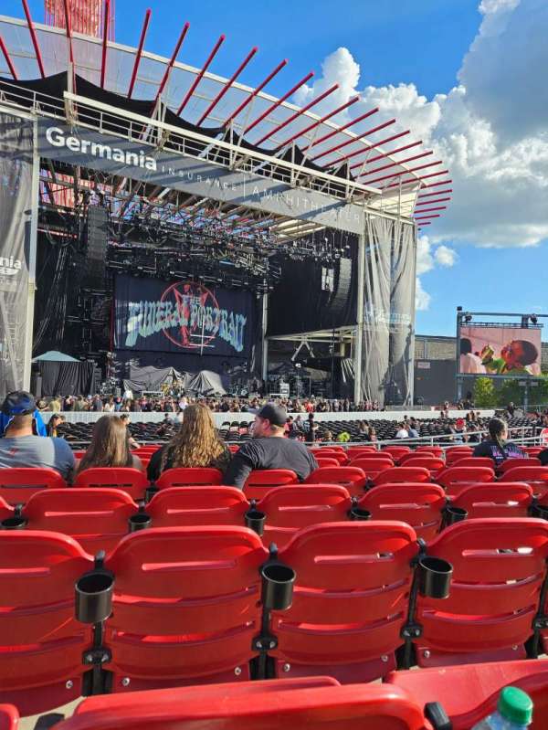 Germania insurance amphitheater, section: 105, row: J, seat: 21