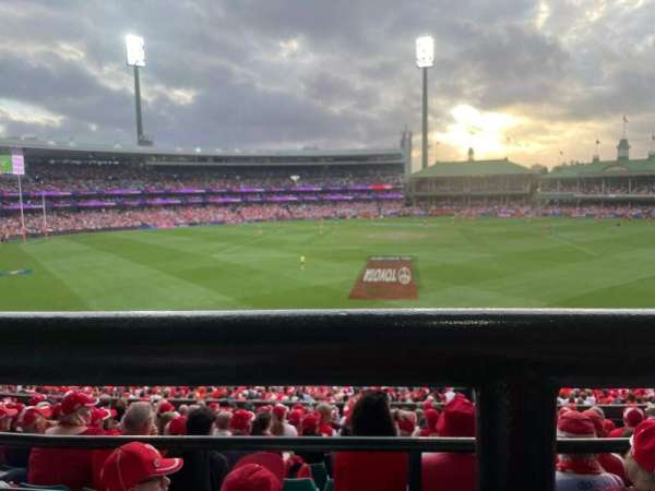 Sydney Cricket Ground, section: ORLY 5, row: M, seat: 89