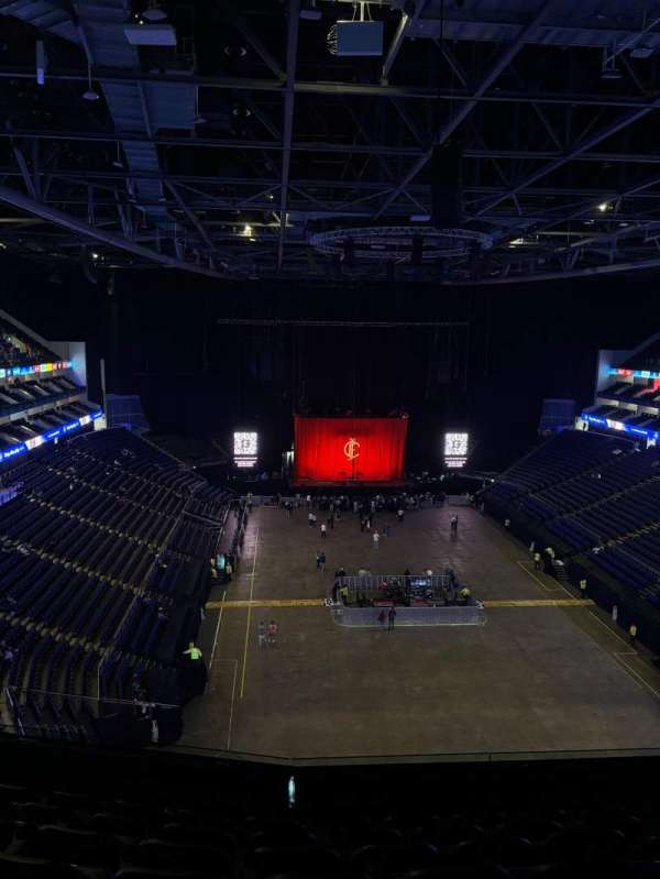 The O2, London, section: 411, row: G, seat: 694
