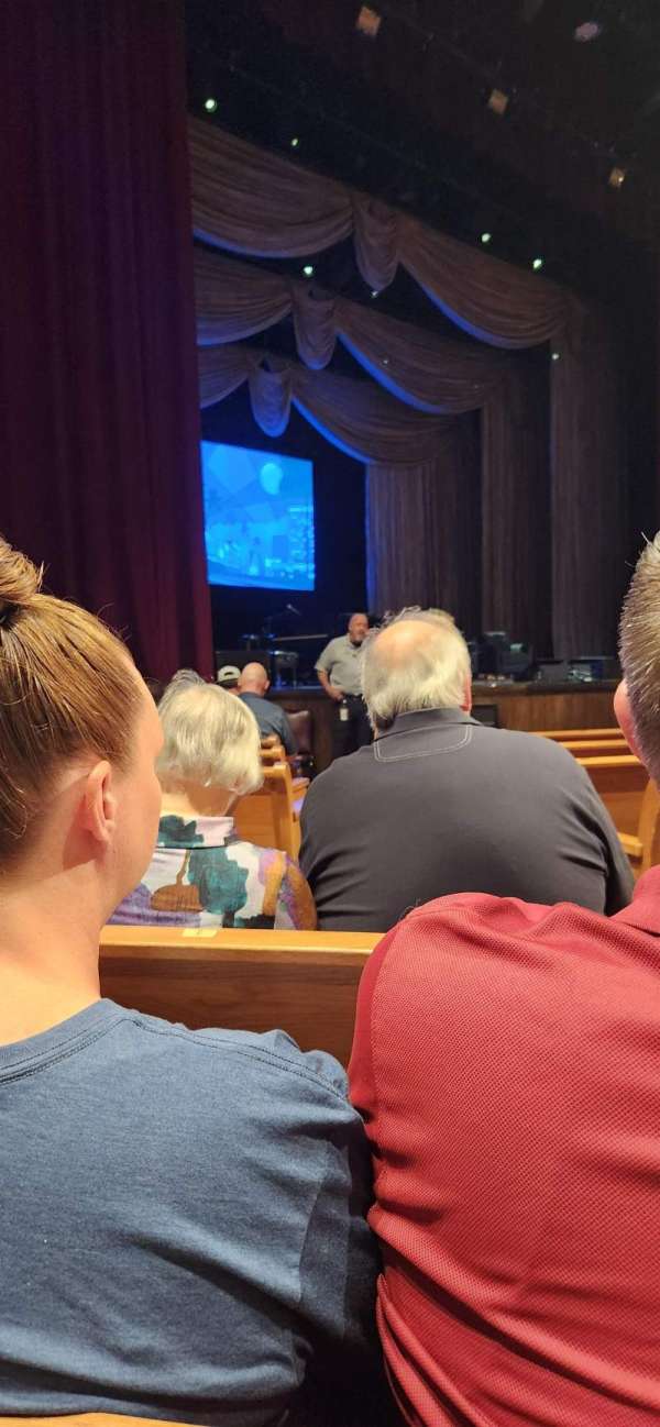 Grand Ole Opry House, section: 7, row: C, seat: 2