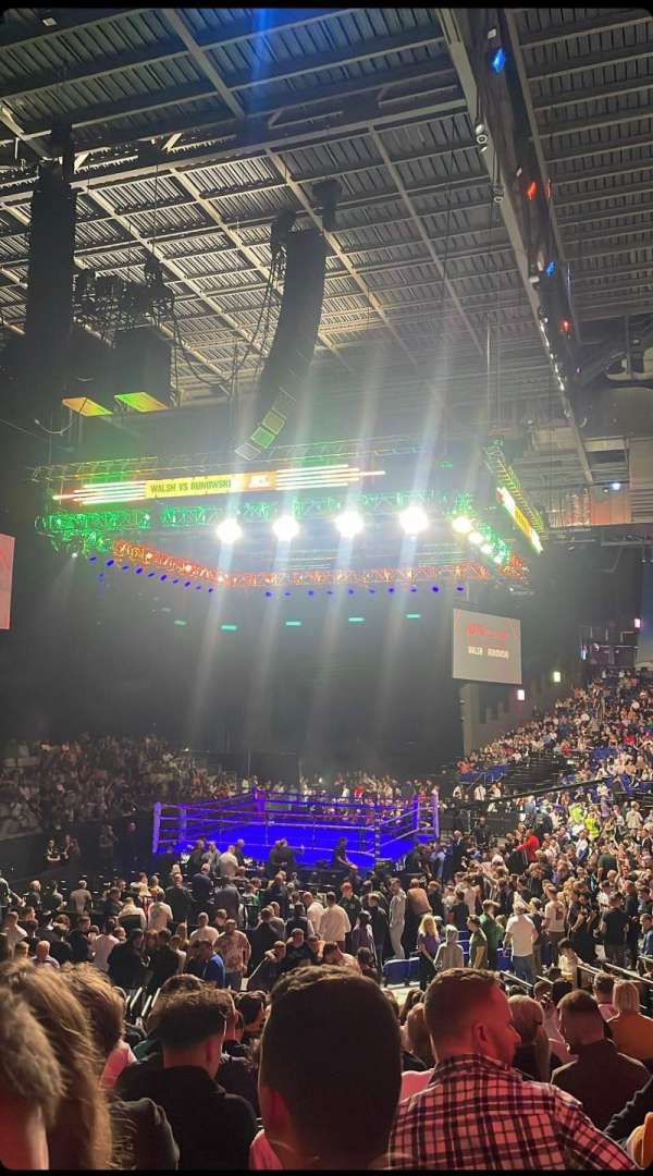 3Arena, Dublin, section: A, row: 18, seat: 15