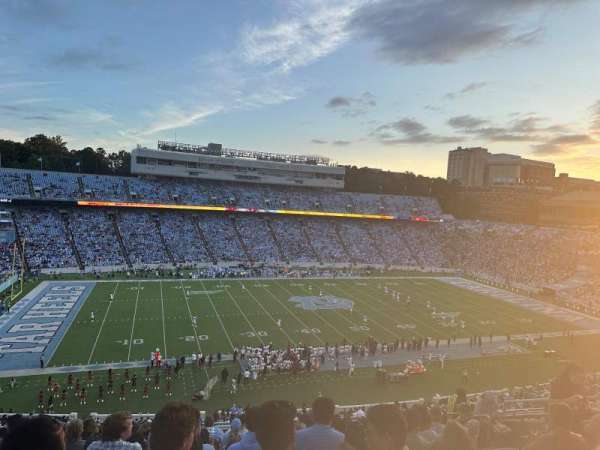 Kenan Memorial Stadium, section: 203, row: N, seat: 20