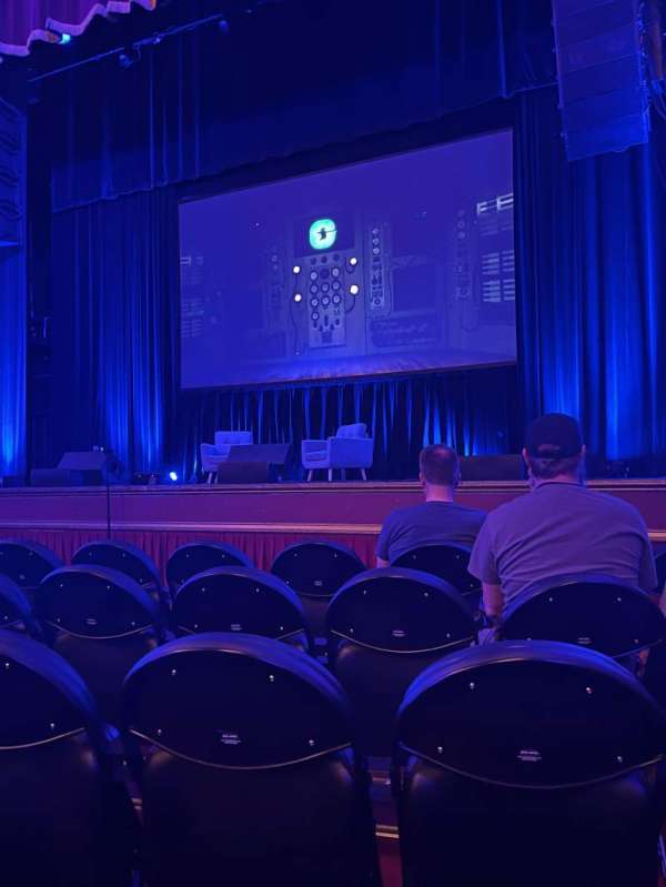 Jack White Theatre, section: Main Floor Right, row: E, seat: 16