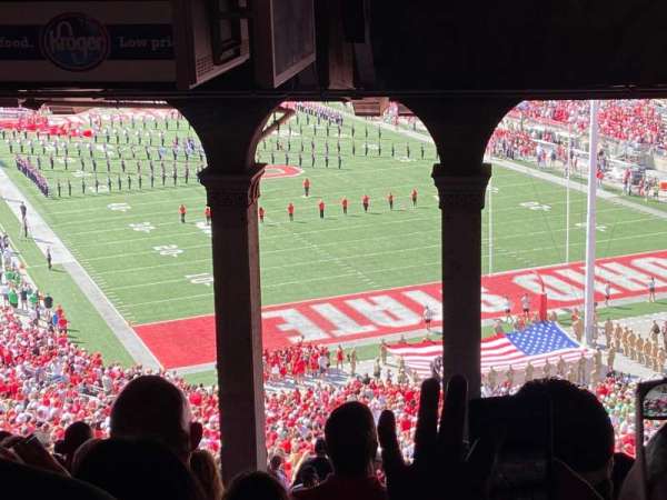 Ohio Stadium, section: 4B, row: 18, seat: 26