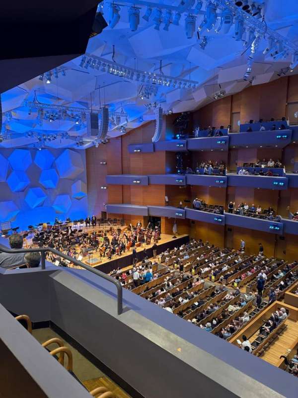 Orchestra Hall, Detroit, section: Balcony B Left, row: 2, seat: 24