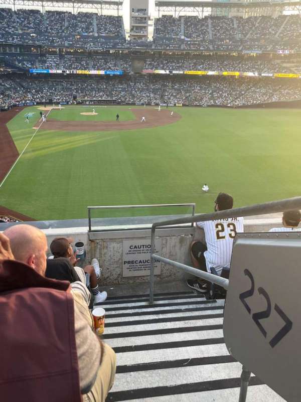 Petco Park, section: 227, row: 5, seat: 18