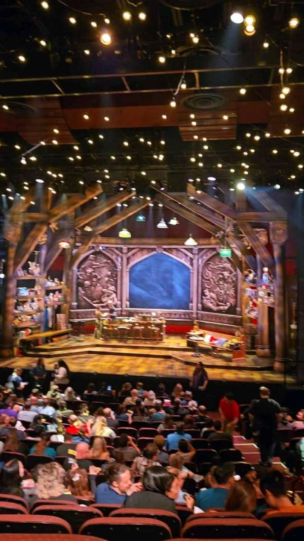 Stage 42, section: Orchestra C, row: Q, seat: 102