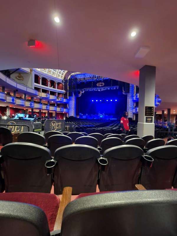 The Met Philadelphia, section: Orchestra 5, row: F, seat: 5