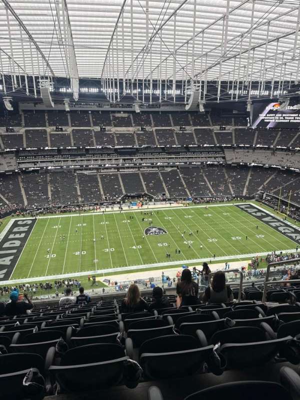Allegiant Stadium, section: 414, row: 12, seat: 5
