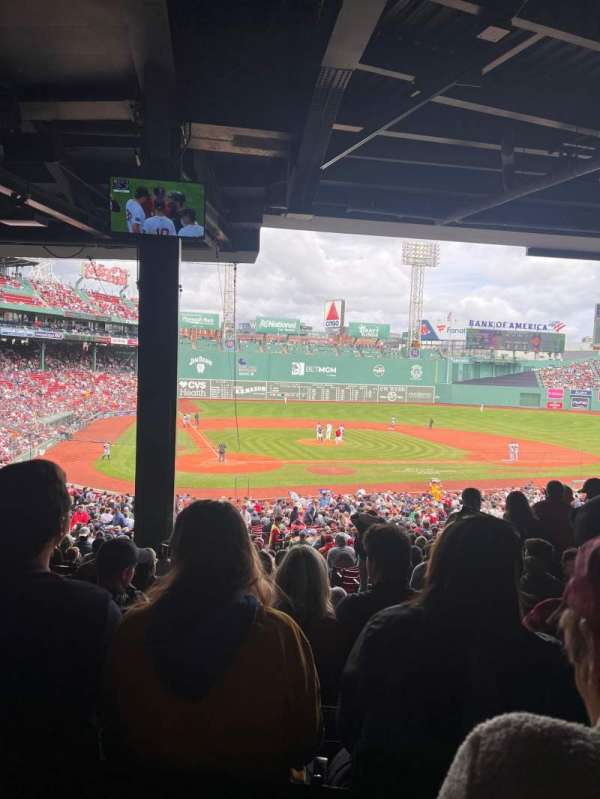 Fenway Park, section: Grandstand 18, row: 12, seat: 3