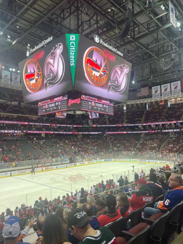 Prudential Center, section: 17, row: 18, seat: 14