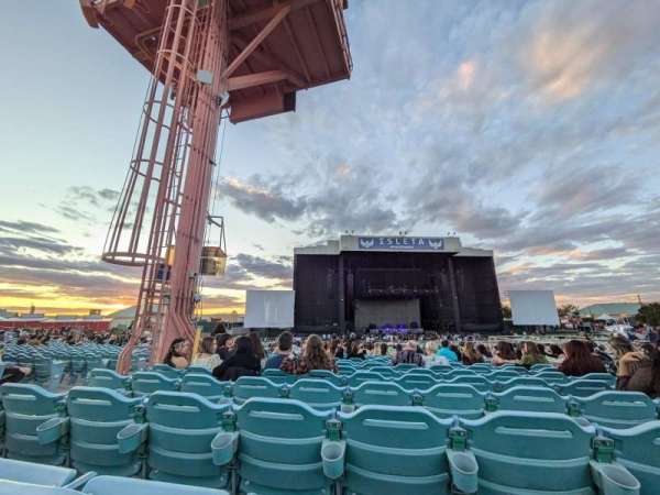 Isleta Amphitheater, section: 7, row: W, seat: 32