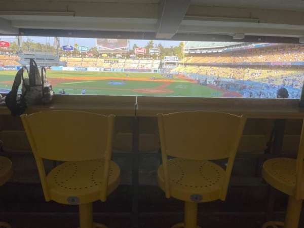 Dodger Stadium, section: 7FD, row: DR, seat: 4