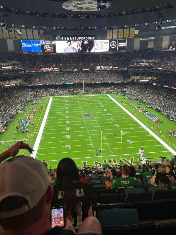 Caesars Superdome, section: 628, row: 19, seat: 15