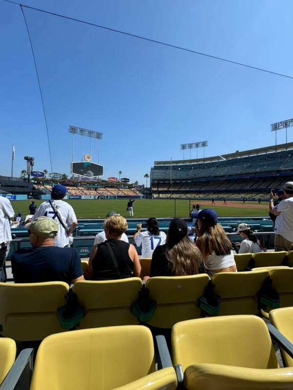 Dodger Stadium, section: 39FD, row: D, seat: 7