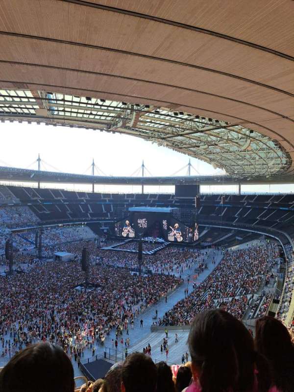 Stade de France, section: B2, row: 74, seat: 34