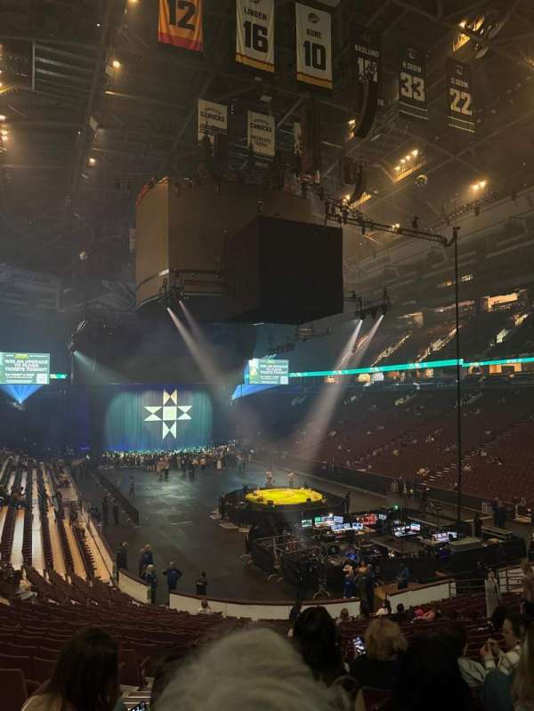 Rogers Arena, section: 113, row: 22, seat: 1