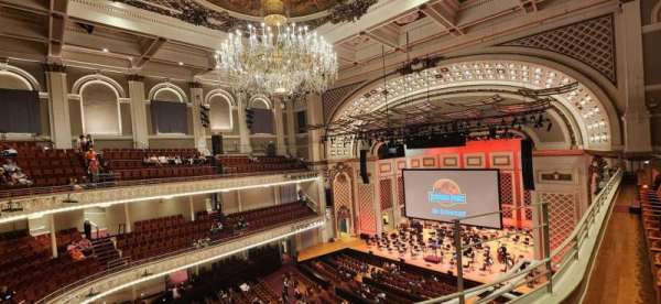 Cincinnati Music Hall, section: Gallery, row: B, seat: 510