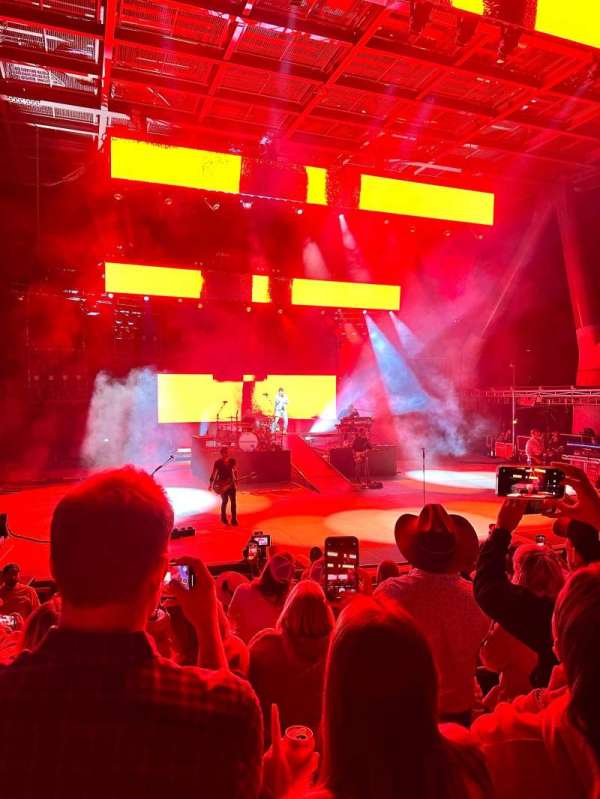 Red Rocks Amphitheatre, section: Center Left, row: 5, seat: 63