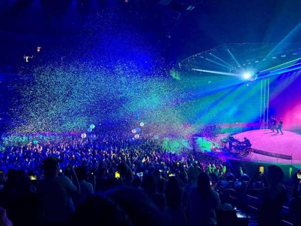 Golden 1 Center, section: 106, row: G, seat: 4