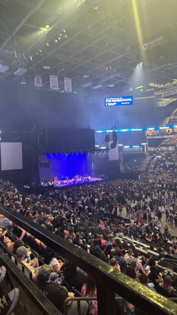 Frost Bank Center, section: 105, row: 29, seat: 9