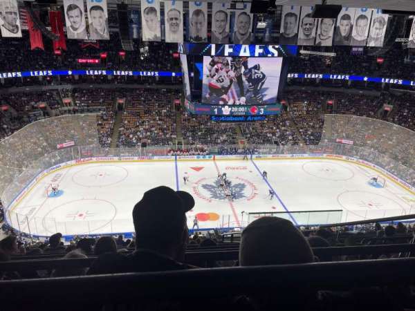 Scotiabank Arena, section: 310, row: 13, seat: 4