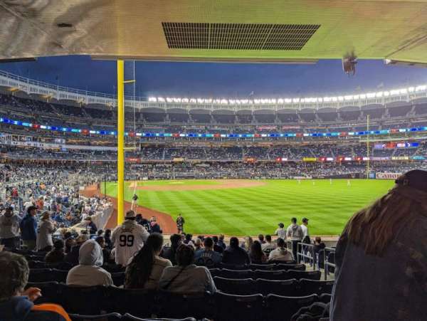 Yankee Stadium, section: 107, row: 14, seat: 3