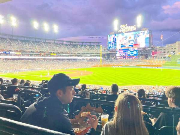 Comerica Park, section: 116, row: G, seat: 6