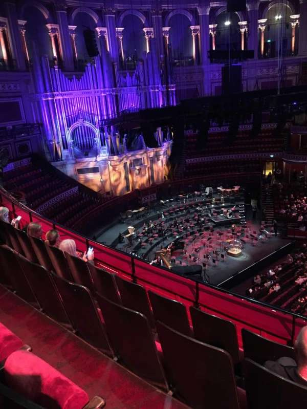 Royal Albert Hall, section: Rausing Circle R, row: 4, seat: 47