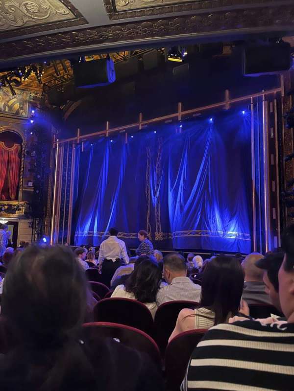 Lena Horne Theatre, section: Orchestra R, row: M, seat: 14