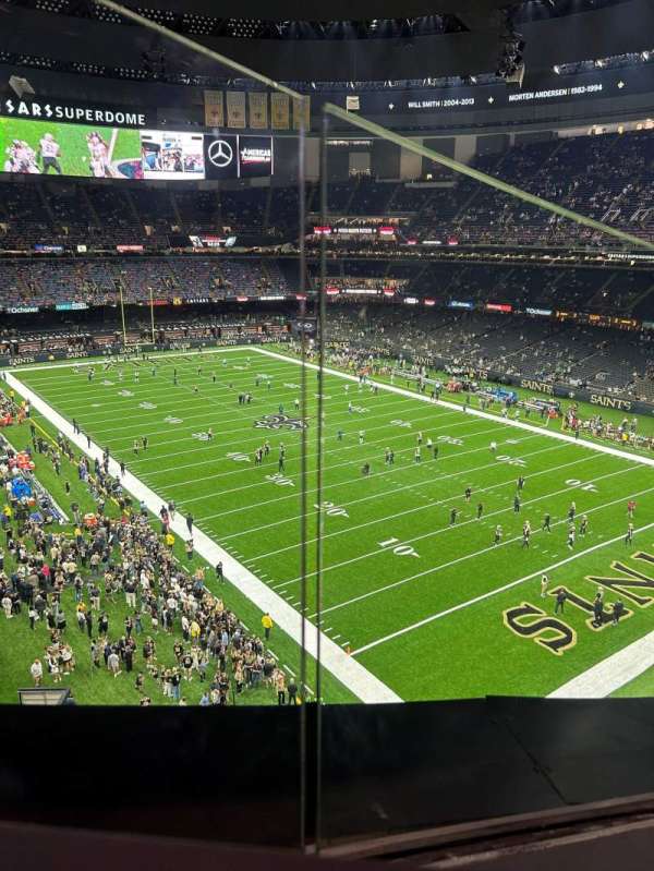Caesars Superdome, section: 534, row: 2, seat: 7