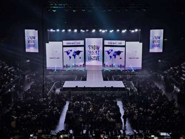 Rod Laver Arena, section: 20-UPPER, row: JJ, seat: 545
