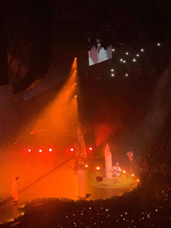Co-op Live, section: 303, row: 4, seat: 61