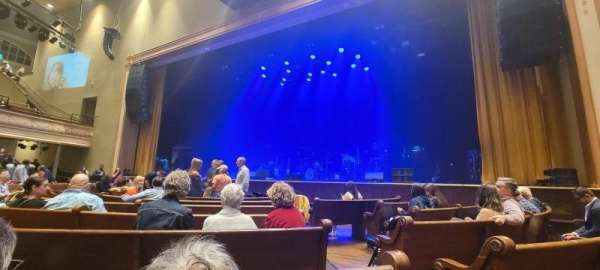 Ryman Auditorium, section: MF-3, row: J, seat: 2