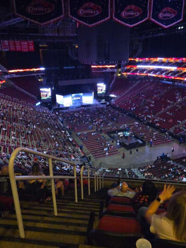 Toyota Center, section: 420, row: 11, seat: 19