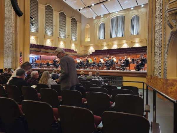 Bradley Symphony Center, section: Right, row: L, seat: 7