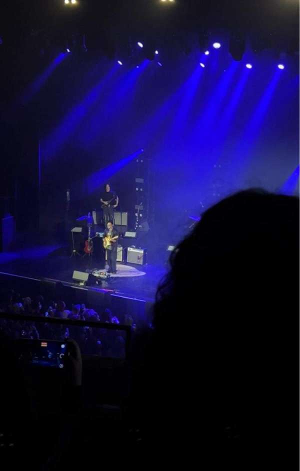 The Wiltern, section: Loge R, row: DD, seat: 8