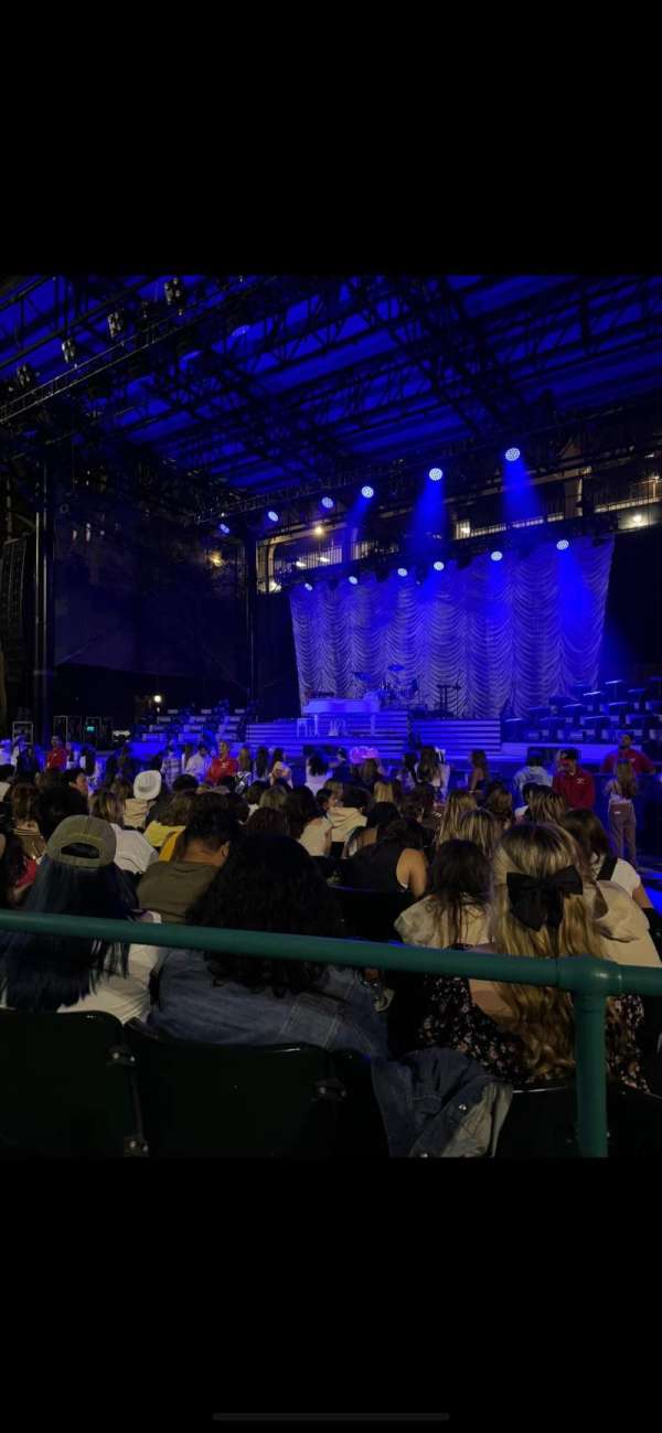 Cal Coast Credit Union Open Air Theatre, section: BB, row: 1, seat: 2