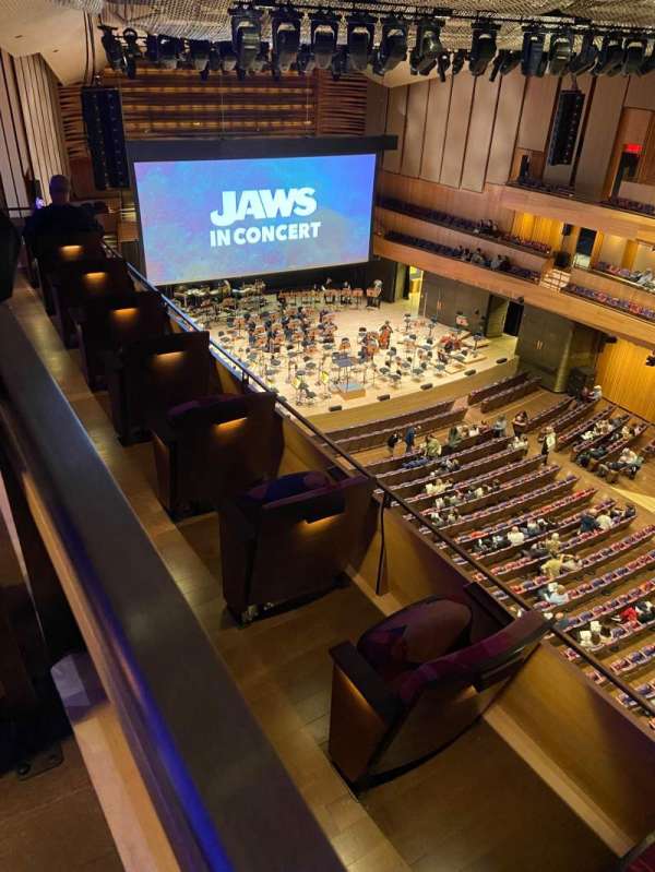 David Geffen Hall, section: Third Tier, row: B, seat: 15
