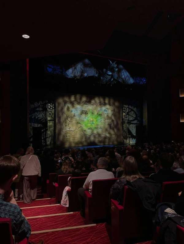 Bord Gáis Energy Theatre, section: STALLS, row: X, seat: 9
