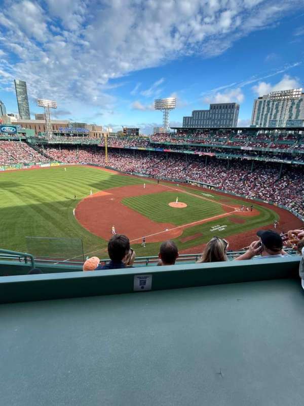 Fenway Park, section: Pavilion Club 12, row: 5, seat: 15