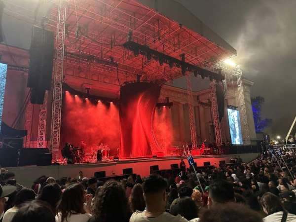 The Greek Berkeley, section: E, row: 7, seat: 11