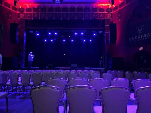 Buckhead Theatre, section: Main R, row: I, seat: 16
